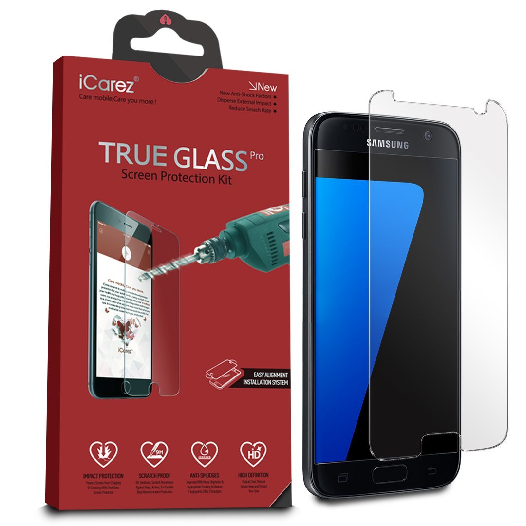 S7 0.33MM Tempered Glass [Case Friendly]